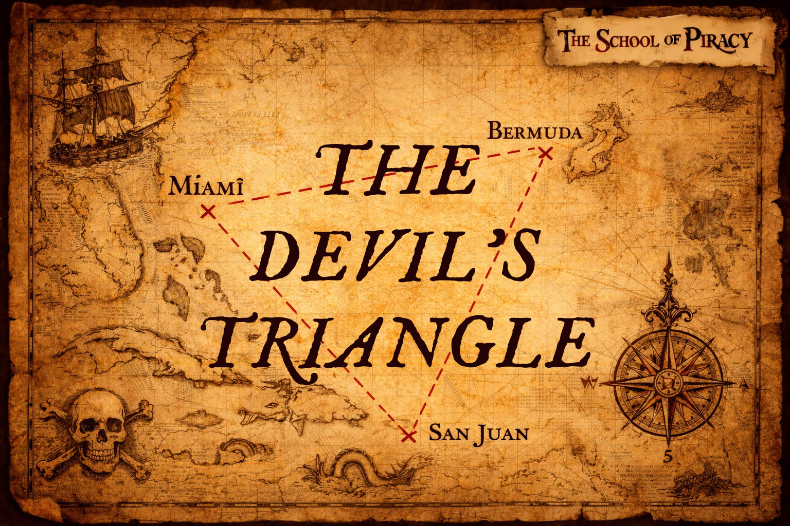 The Devil’s Triangle: Where Pirate Ships Vanished